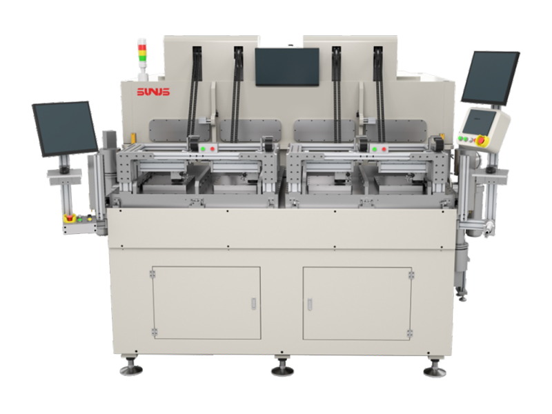 DOUBLE-TABLE VACUUM PRINTER